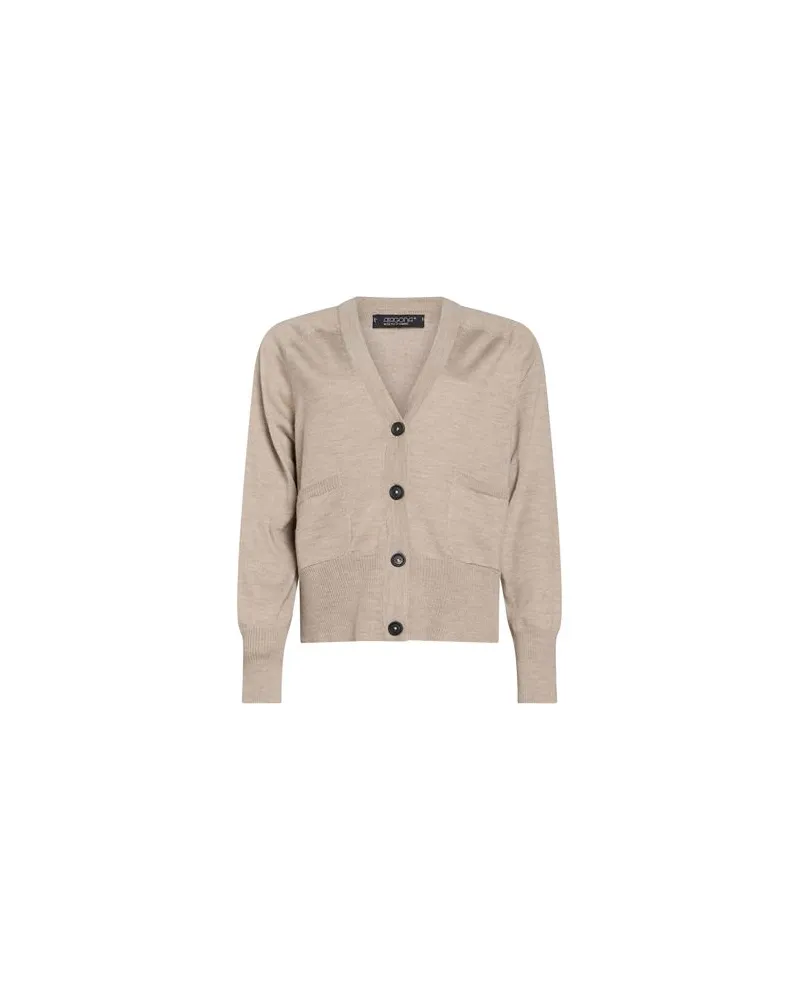 ARAGONA STRICKWAREN - Strickjackenauf YOOX.COM Beige