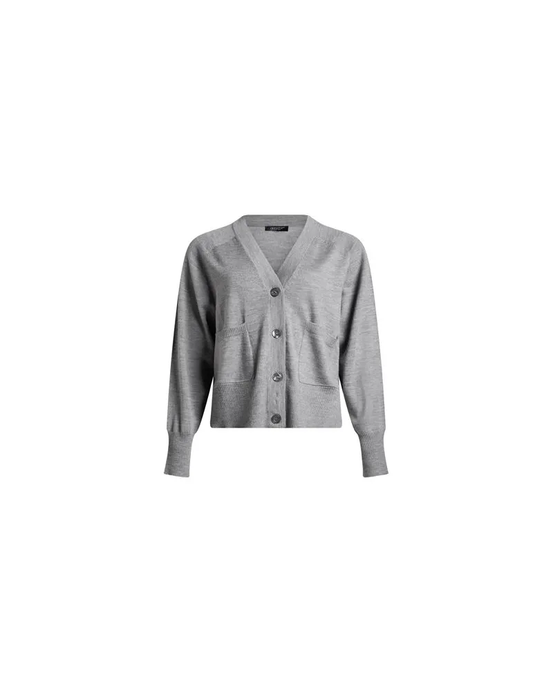ARAGONA STRICKWAREN - Strickjackenauf YOOX.COM Grau