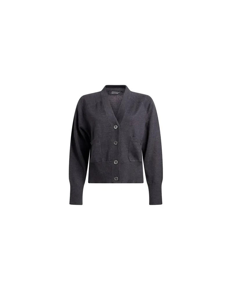 ARAGONA STRICKWAREN - Strickjackenauf YOOX.COM Braungrau