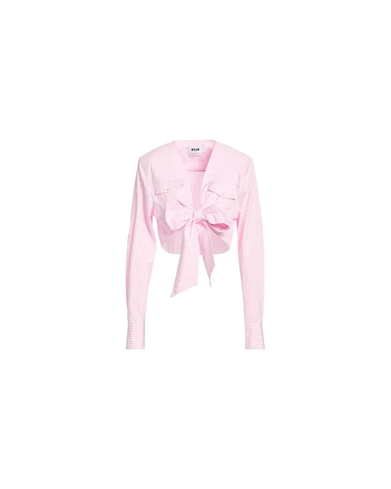 MSGM TOPS - Hemdenauf YOOX.COM Rosa