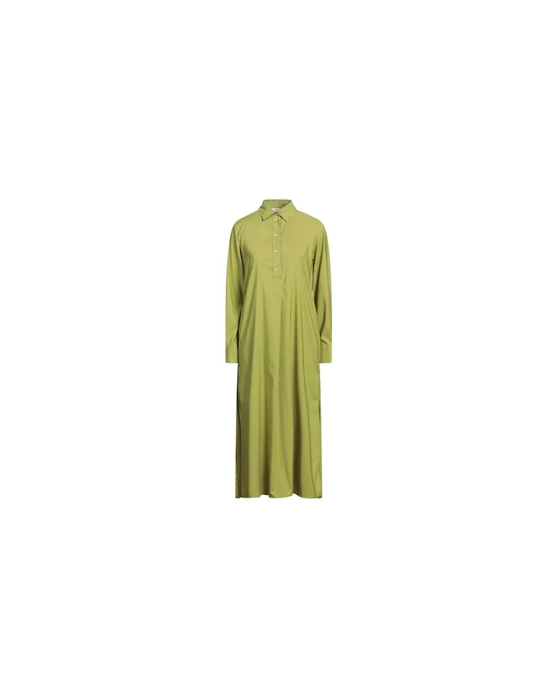 Aglini KLEIDER - Midi-Kleiderauf YOOX.COM Limettengrün