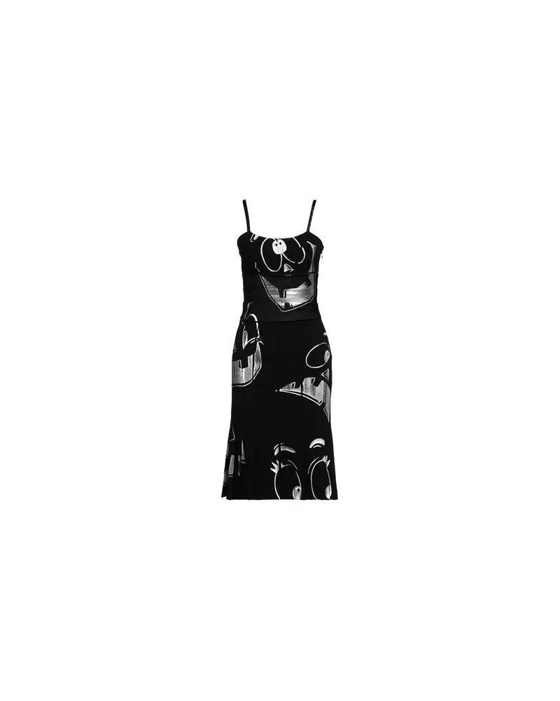 Moschino KLEIDER - Midi-Kleiderauf YOOX.COM Schwarz