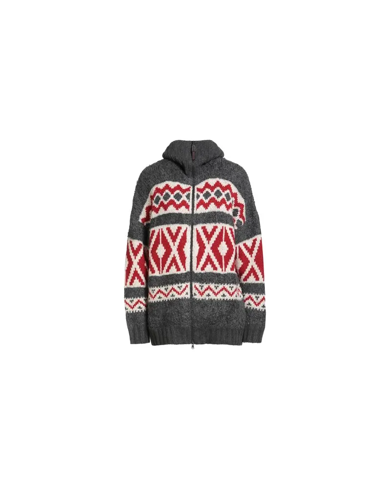 Brunello Cucinelli CASHMERE - STRICKWAREN - Strickjackenauf YOOX.COM Grau