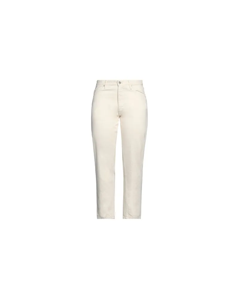Jil Sander HOSEN & RÖCKE - Jeanshosenauf YOOX.COM Elfenbein