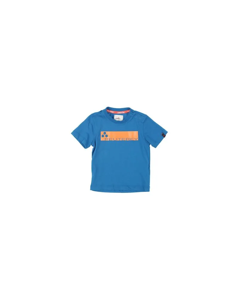 Peuterey TOPS - T-shirtsauf YOOX.COM Blau