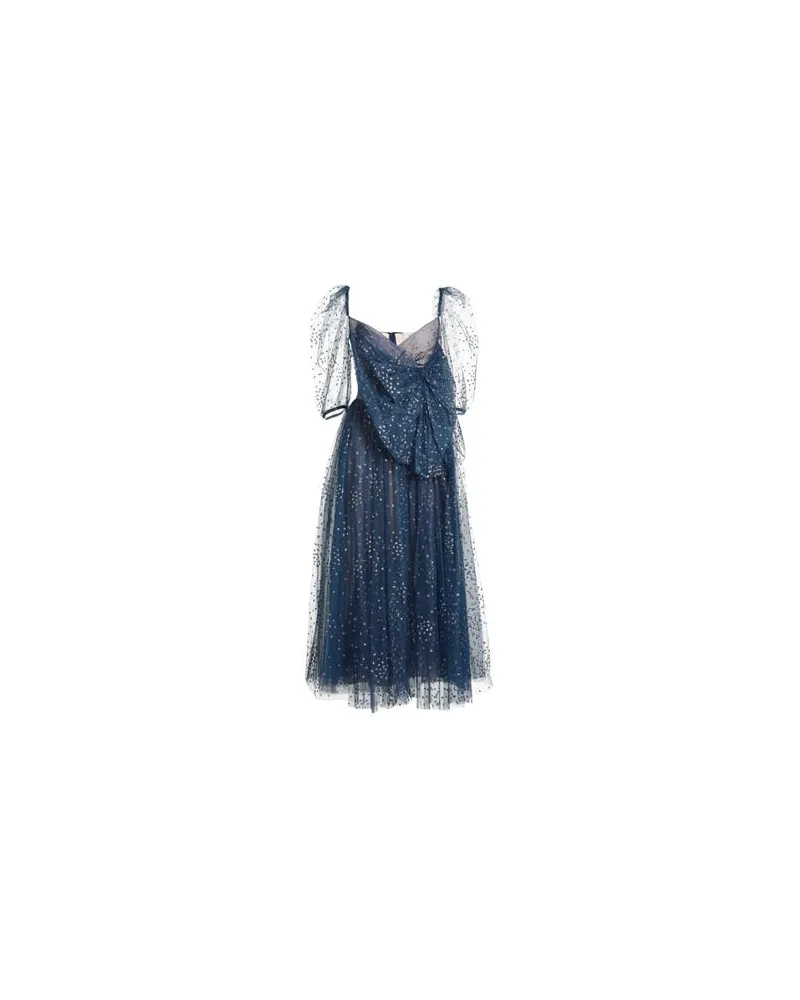 RED Valentino KLEIDER - Midi-Kleiderauf YOOX.COM Blau