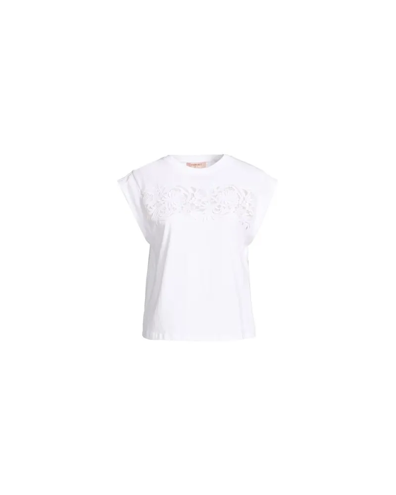 Twin-Set TOPS - T-shirtsauf YOOX.COM Weiß