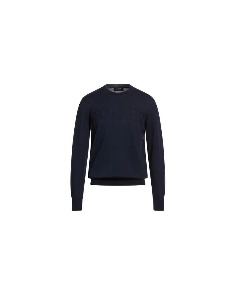 Dsquared2 STRICKWAREN - Pulloverauf YOOX.COM Marineblau