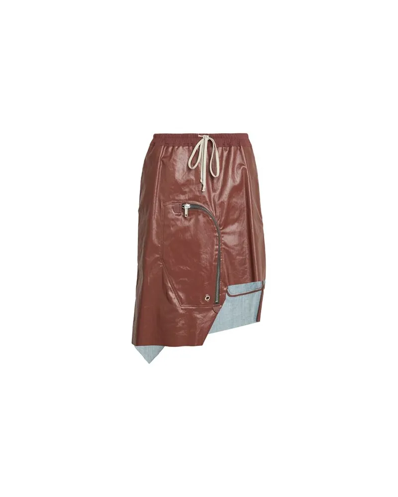 Rick Owens HOSEN & RÖCKE - Midi-Röckeauf YOOX.COM Braun