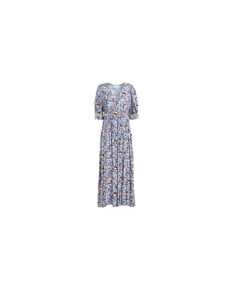 Heimstone KLEIDER - Maxi-Kleiderauf YOOX.COM Hellblau