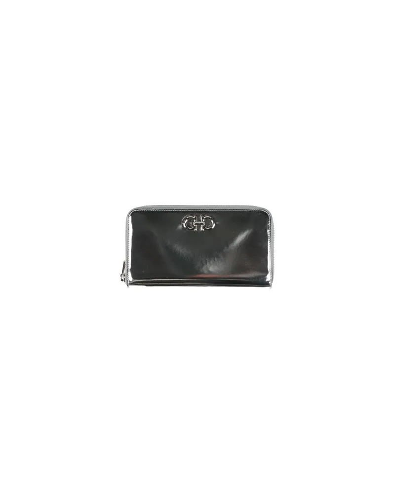 Ferragamo Kleinlederwaren - Brieftaschenauf YOOX.COM Silber