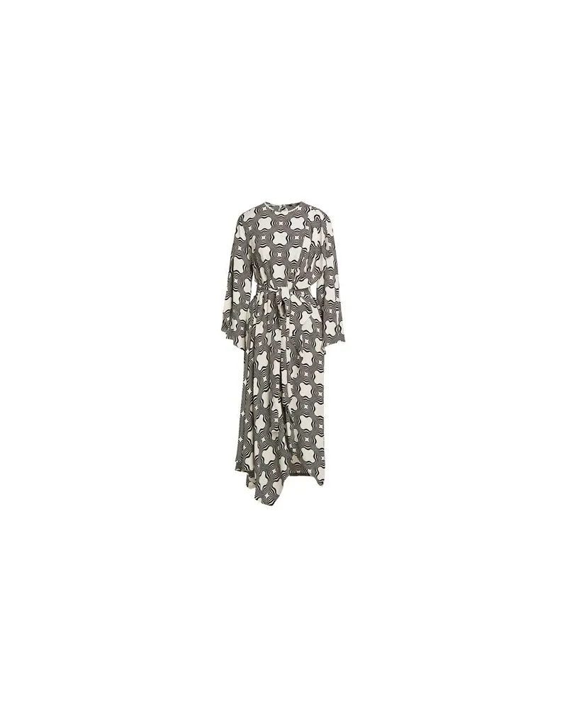 ODEEH KLEIDER - Maxi-Kleiderauf YOOX.COM Elfenbein