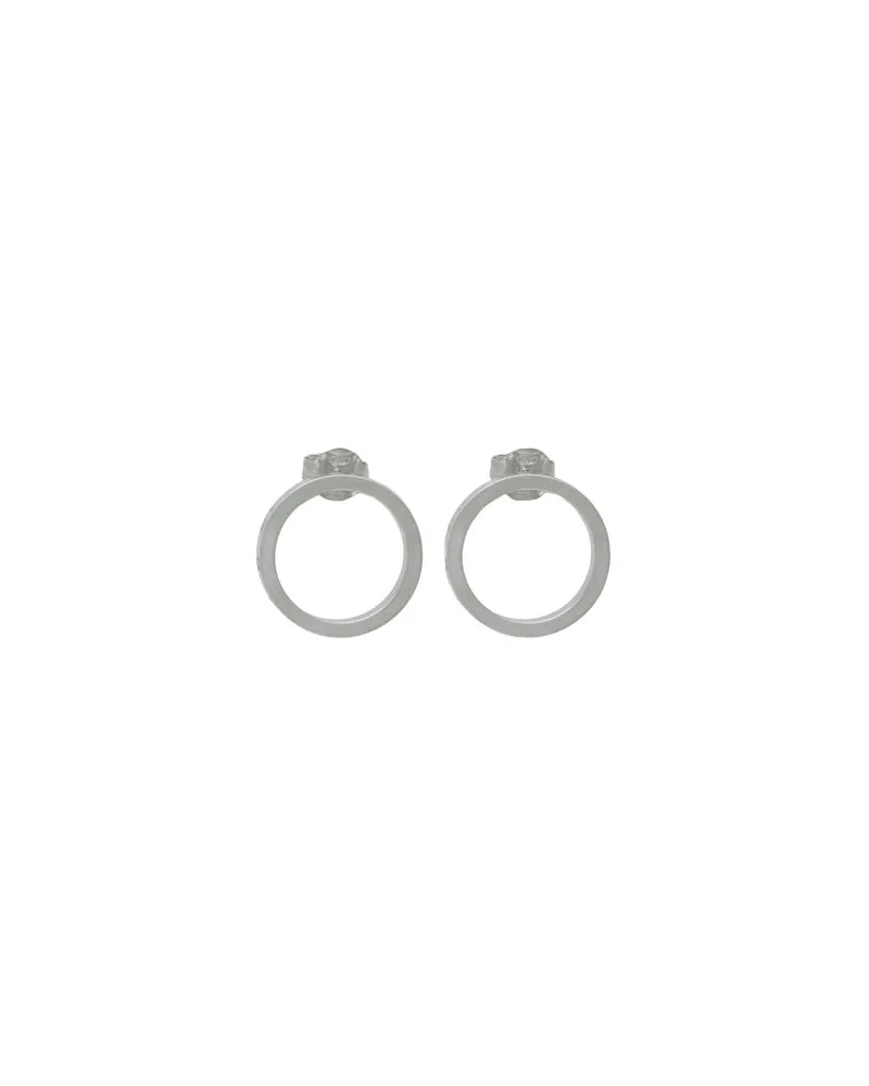 Maison Margiela SCHMUCK und UHREN - Ohrringeauf YOOX.COM Silber