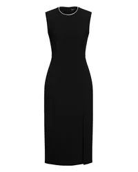 Peserico Midi-Kleid Schwarz