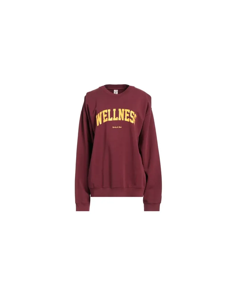SPORTY & RICH TOPS - Sweatshirtsauf YOOX.COM Bordeaux