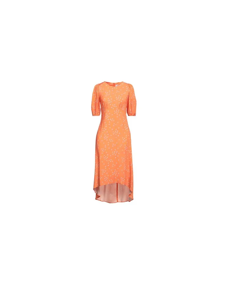 Closet KLEIDER - Midi-Kleiderauf YOOX.COM Orange