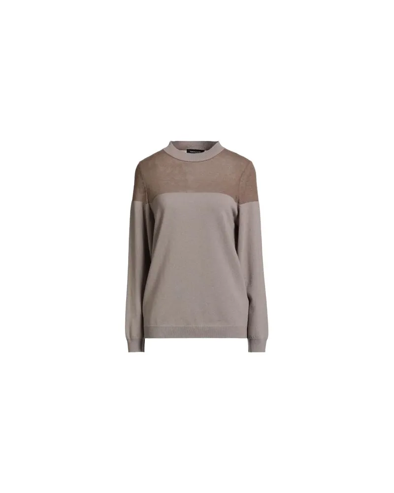 Fabiana Filippi STRICKWAREN - Pulloverauf YOOX.COM Maulwurfsgrau