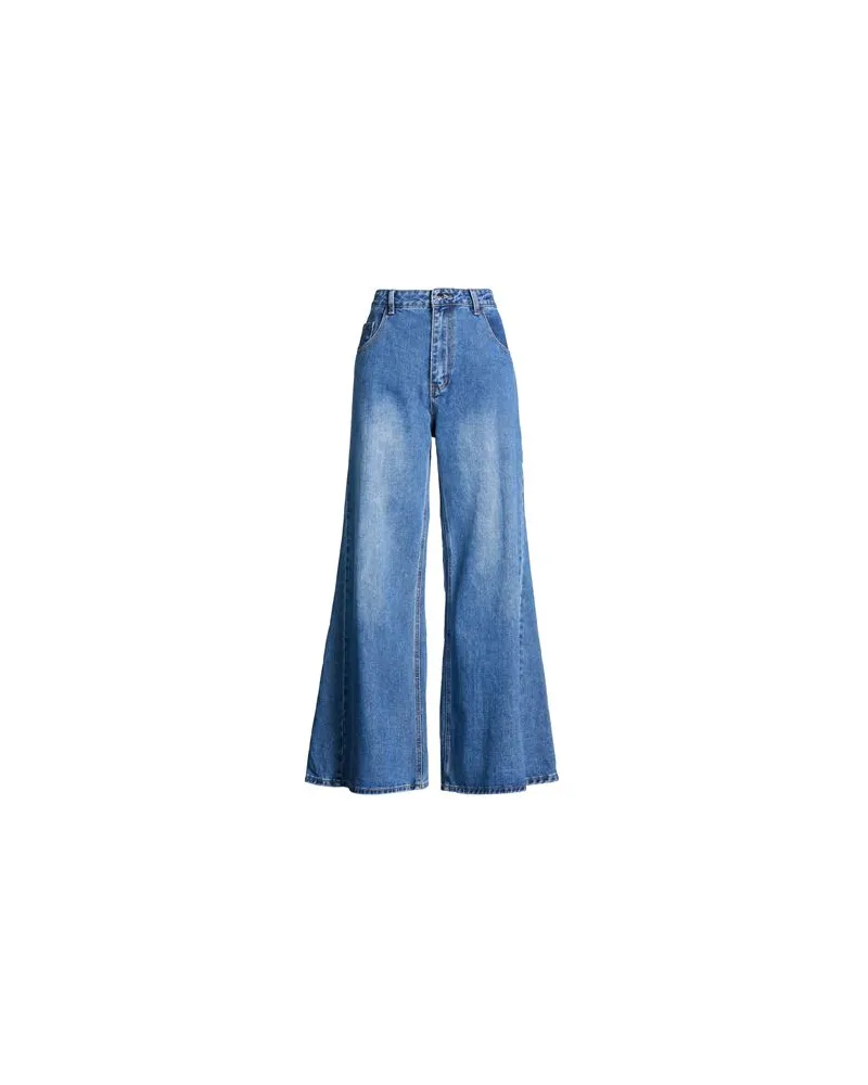 Kaos HOSEN & RÖCKE - Jeanshosenauf YOOX.COM Blau