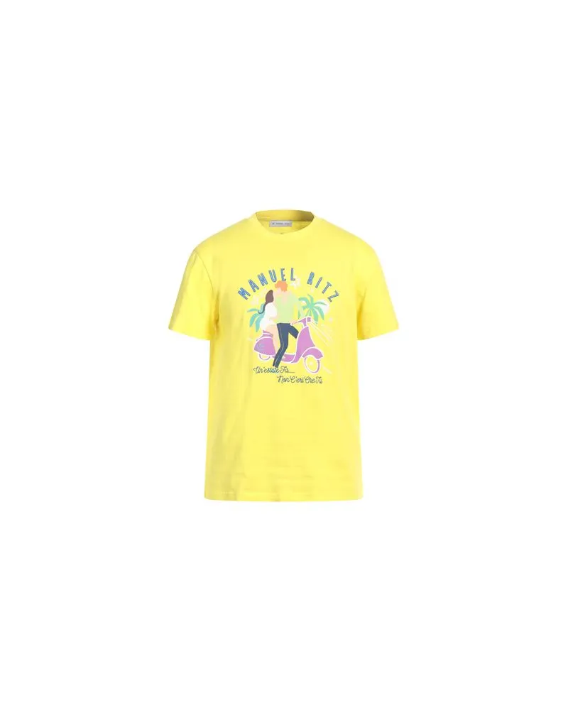 Manuel Ritz TOPS - T-shirtsauf YOOX.COM Gelb