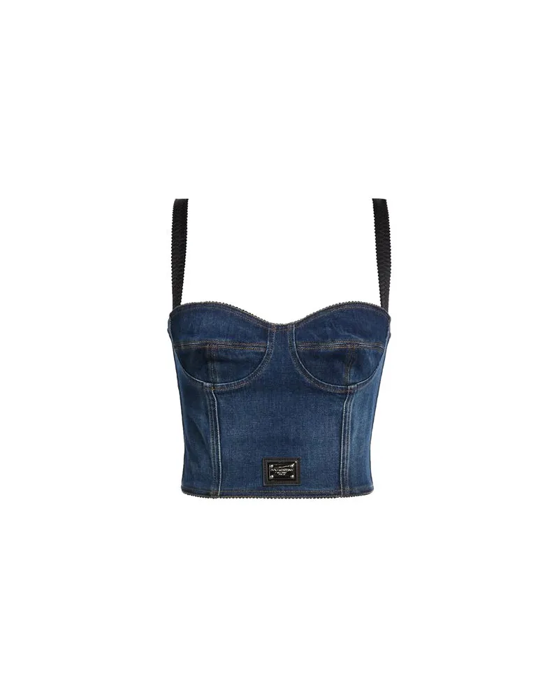 Dolce & Gabbana TOPS - Topsauf YOOX.COM Blau