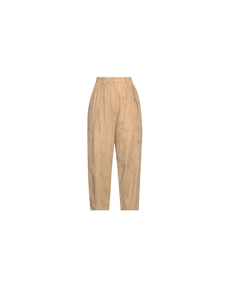Maje HOSEN & RÖCKE - Hosenauf YOOX.COM Kamel