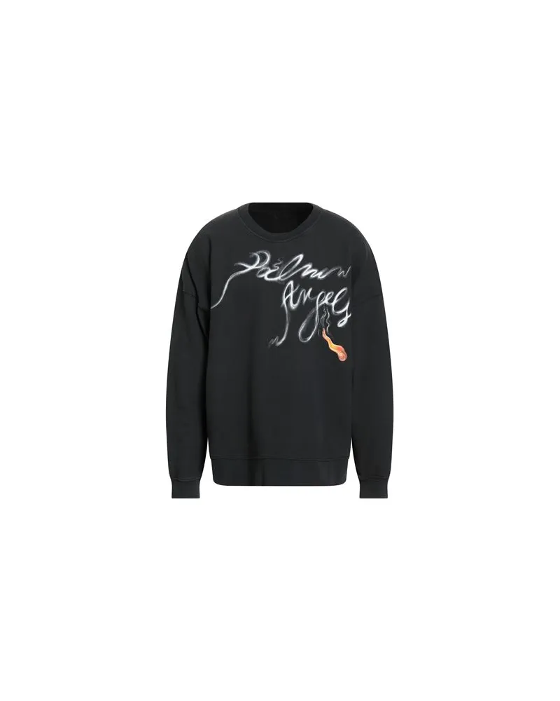 Palm Angels TOPS - Sweatshirtsauf YOOX.COM Schwarz