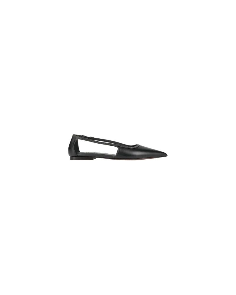 Brunello Cucinelli SCHUHE - Ballerinasauf YOOX.COM Schwarz