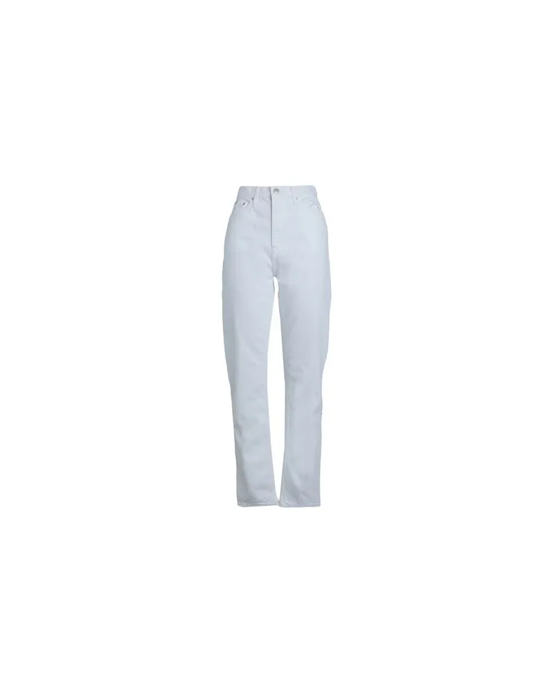 Calvin Klein HOSEN & RÖCKE - Jeanshosenauf YOOX.COM Weiß