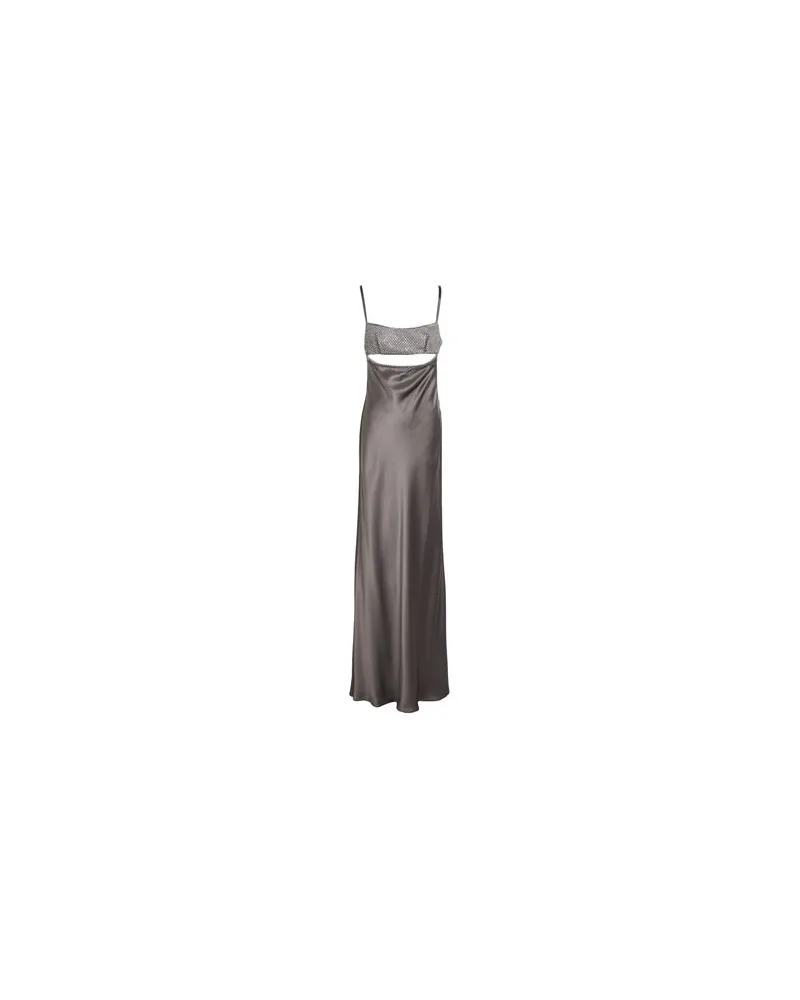 Alberta Ferretti KLEIDER - Maxi-Kleiderauf YOOX.COM Grau