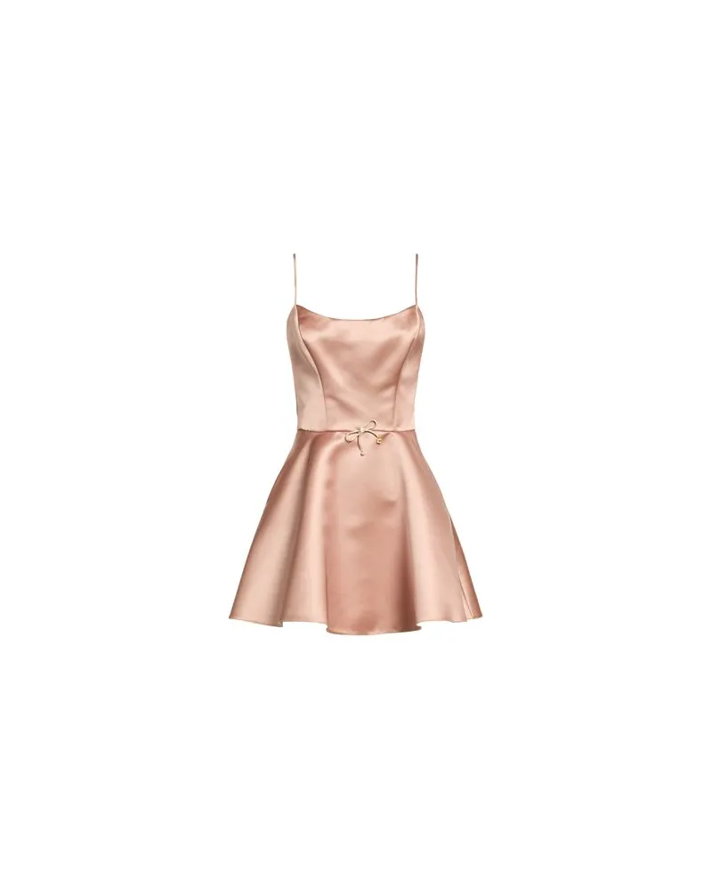 Elisabetta Franchi KLEIDER - Mini-Kleiderauf YOOX.COM Kupfer