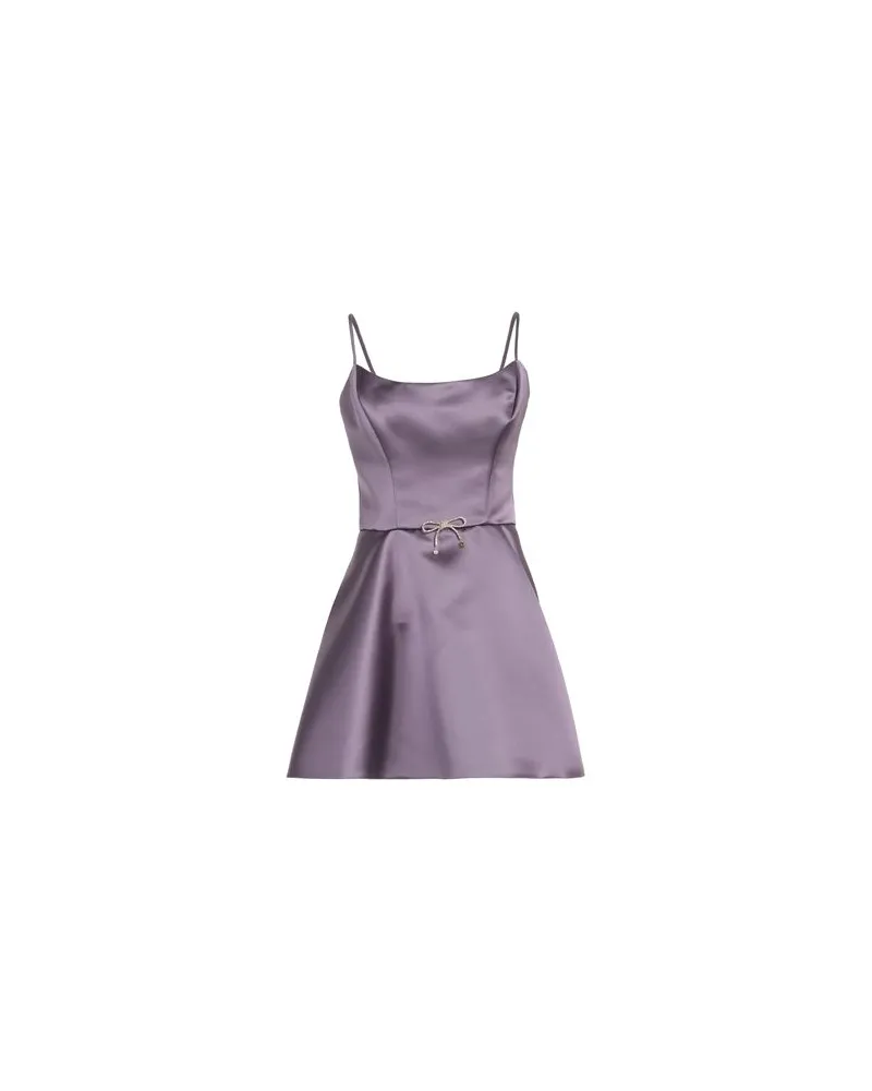 Elisabetta Franchi KLEIDER - Mini-Kleiderauf YOOX.COM Violett