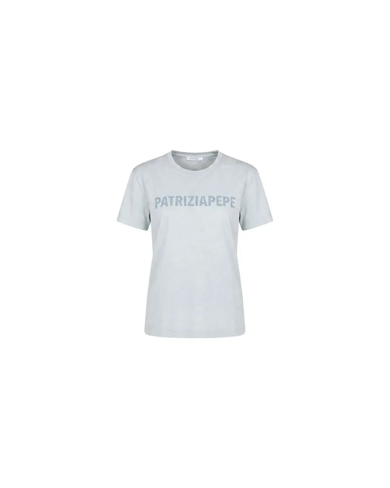 Patrizia Pepe TOPS - T-shirtsauf YOOX.COM Hellgrau