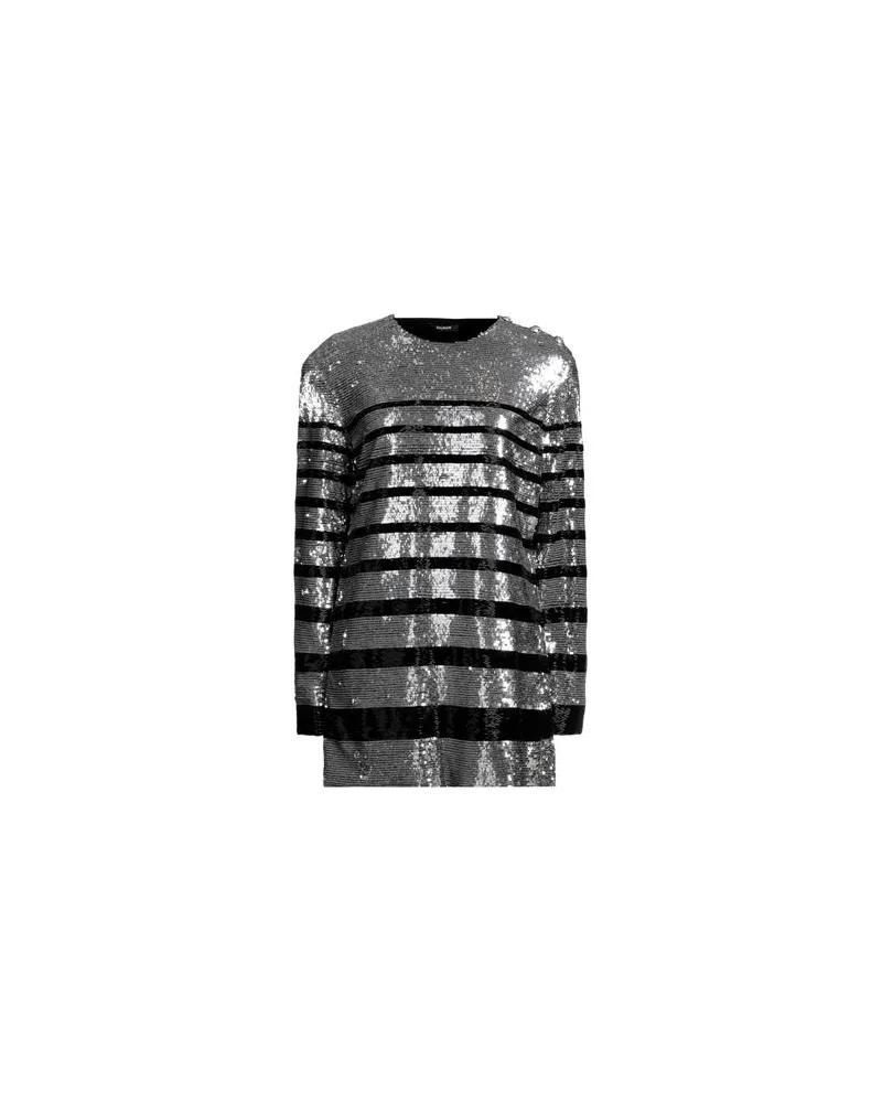 Balmain KLEIDER - Mini-Kleiderauf YOOX.COM Silber