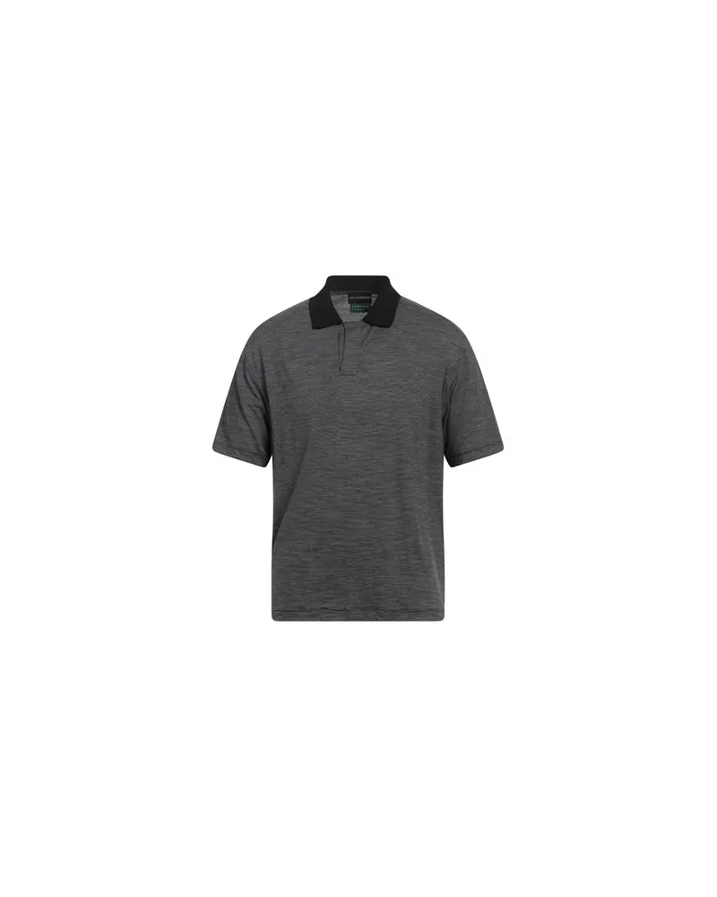 Emporio Armani TOPS - Poloshirtsauf YOOX.COM Schwarz