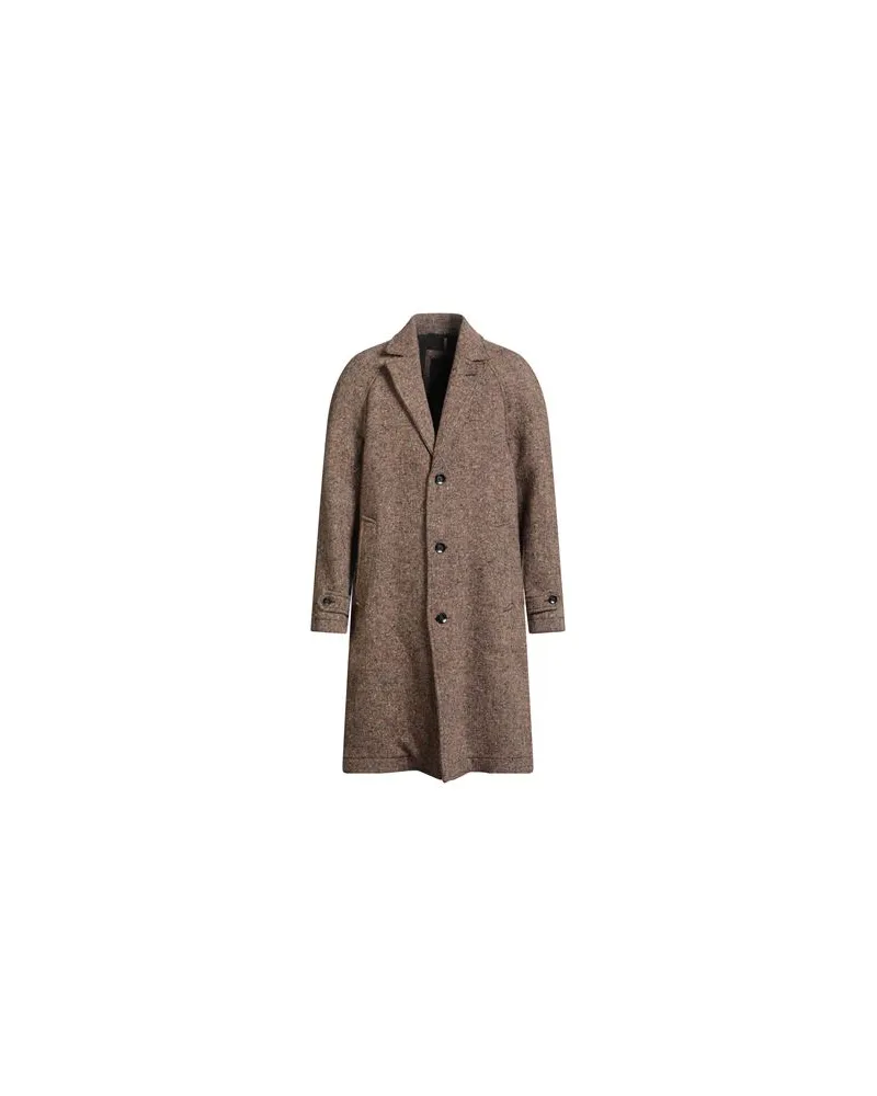 OFFICINA 36 JACKEN & MÄNTEL - Mäntelauf YOOX.COM Dunkelbraun