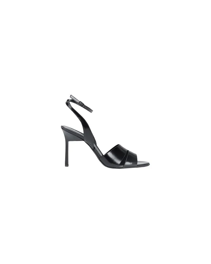Calvin Klein SCHUHE - Sandalenauf YOOX.COM Schwarz