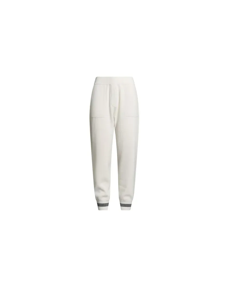 Brunello Cucinelli HOSEN & RÖCKE - Hosenauf YOOX.COM Cremeweiß