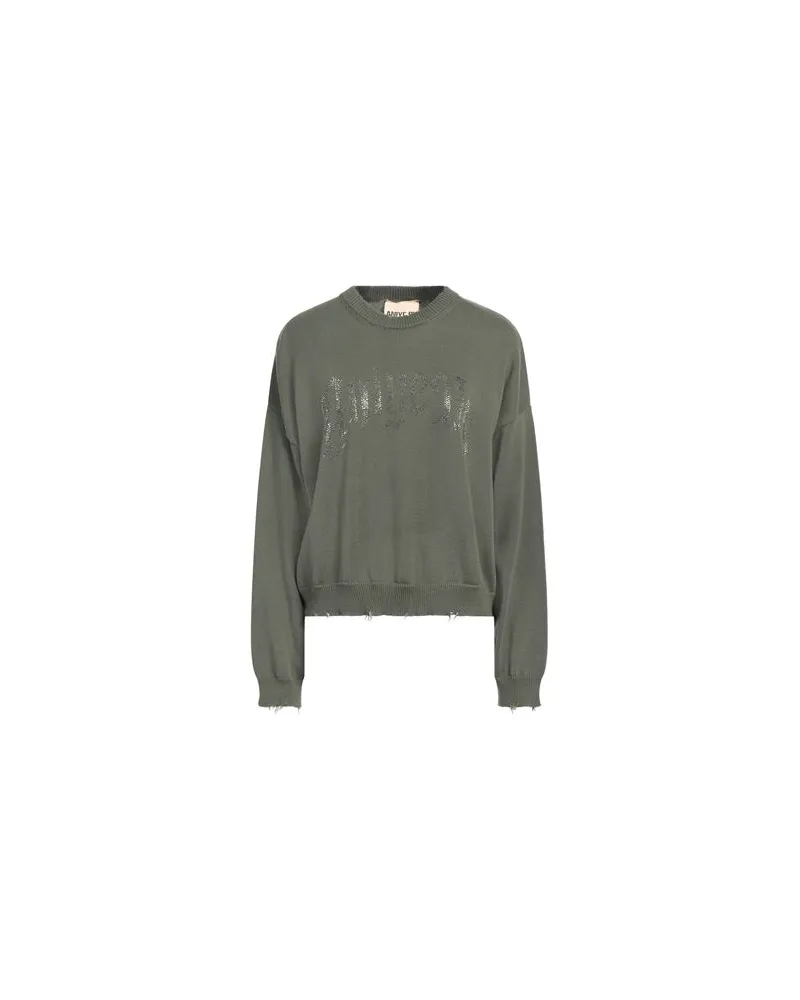 Aniye By STRICKWAREN - Pulloverauf YOOX.COM Militärgrün