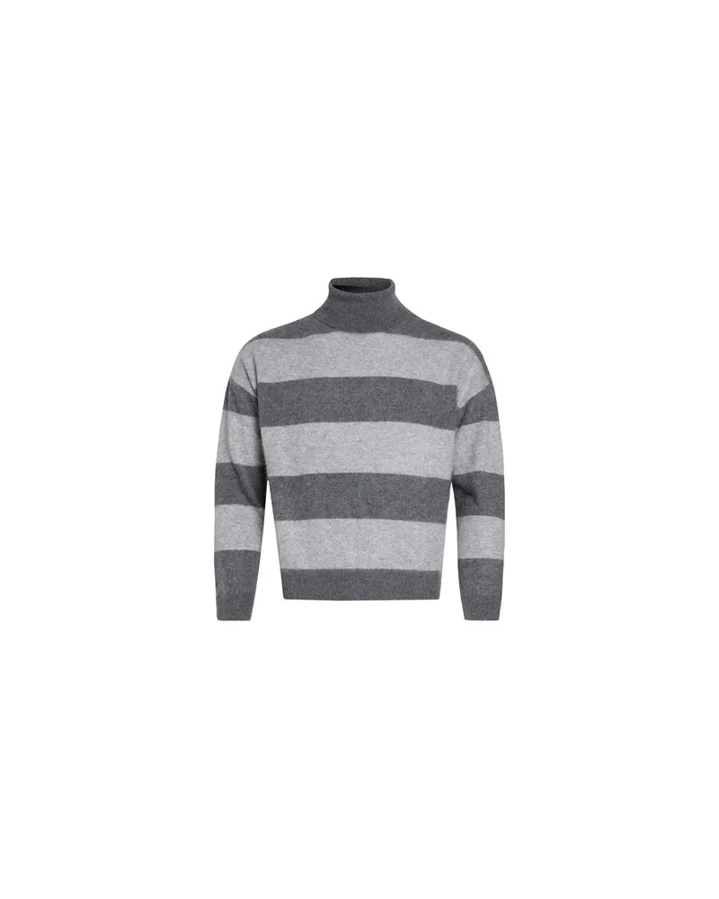 Majestic STRICKWAREN - Rollkragenpulloverauf YOOX.COM Grau