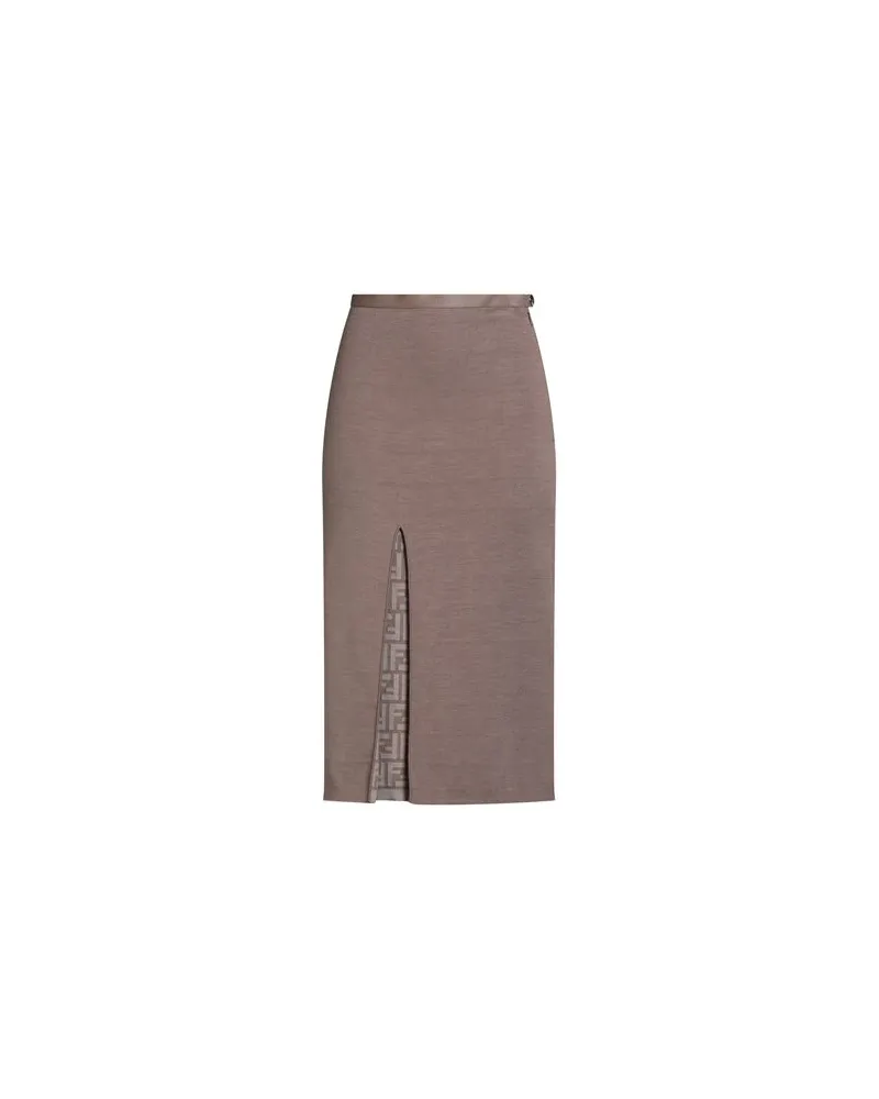 Fendi HOSEN & RÖCKE - Midi-Röckeauf YOOX.COM Maulwurfsgrau
