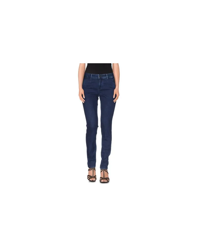 Care Label HOSEN & RÖCKE - Jeanshosenauf YOOX.COM Blau