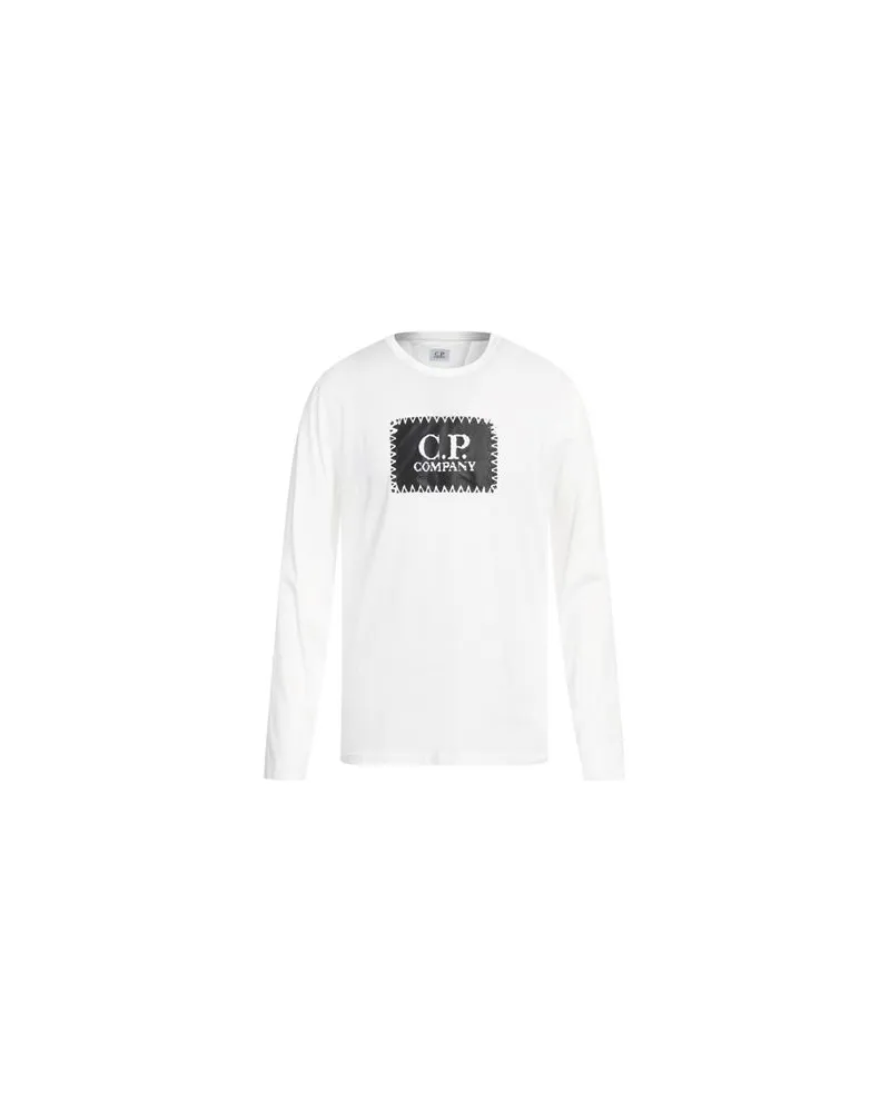 C.P. Company TOPS - T-shirtsauf YOOX.COM Weiß
