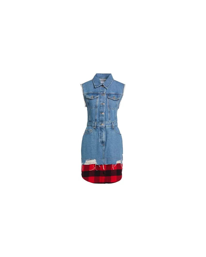 Moschino KLEIDER - Mini-Kleiderauf YOOX.COM Blau