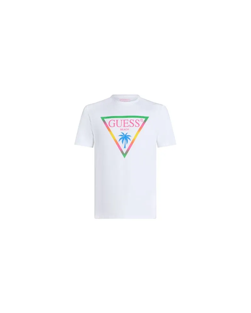 Guess ECO - TOPS - T-shirtsauf YOOX.COM Weiß