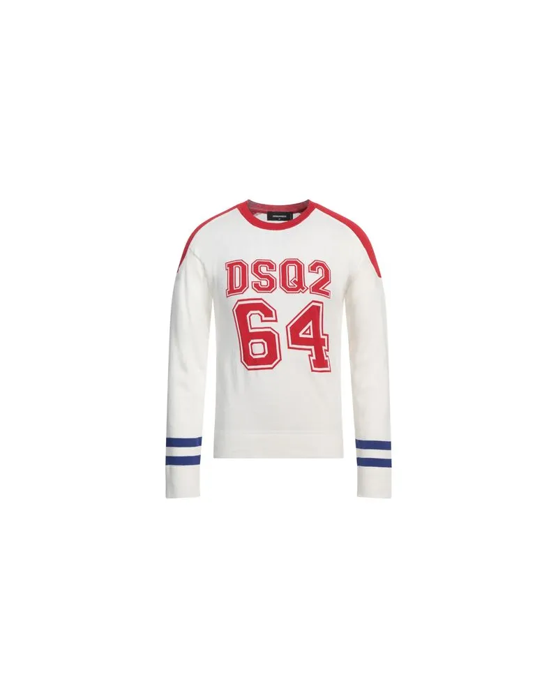 Dsquared2 STRICKWAREN - Pulloverauf YOOX.COM Weiß