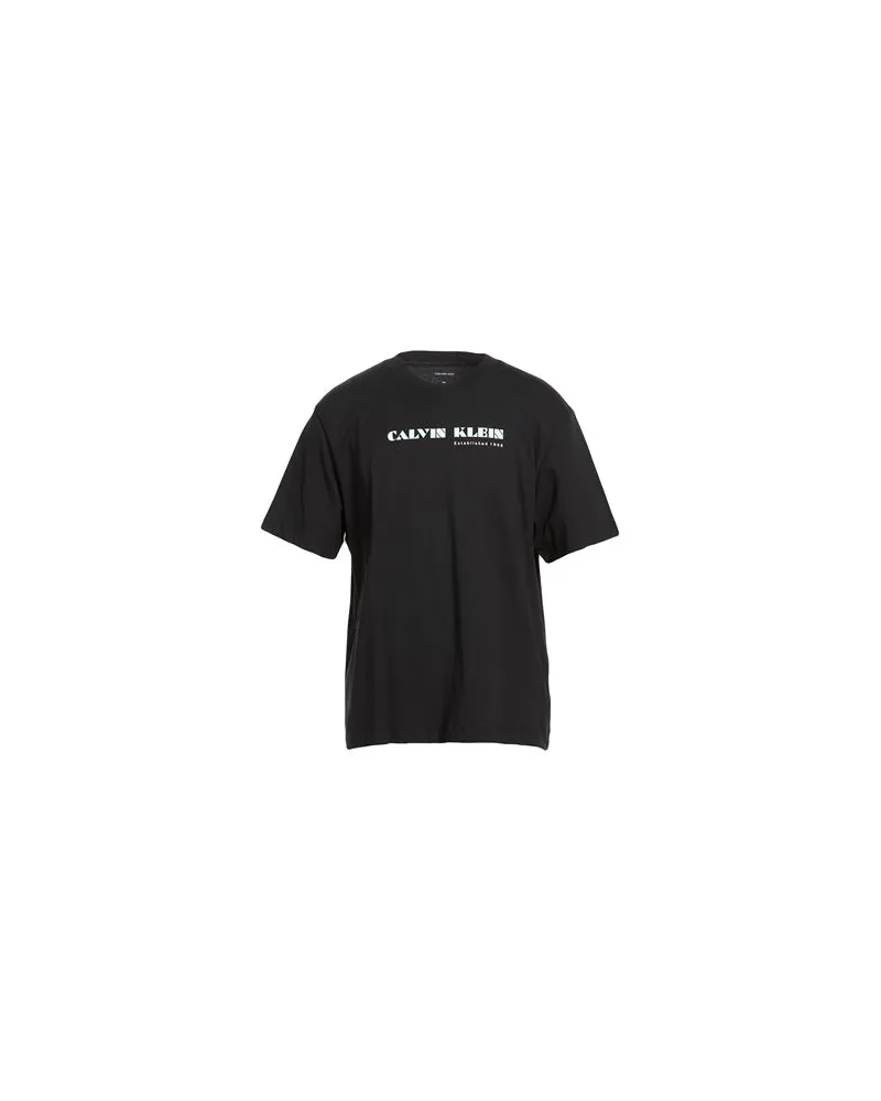 Calvin Klein TOPS - T-shirtsauf YOOX.COM Schwarz