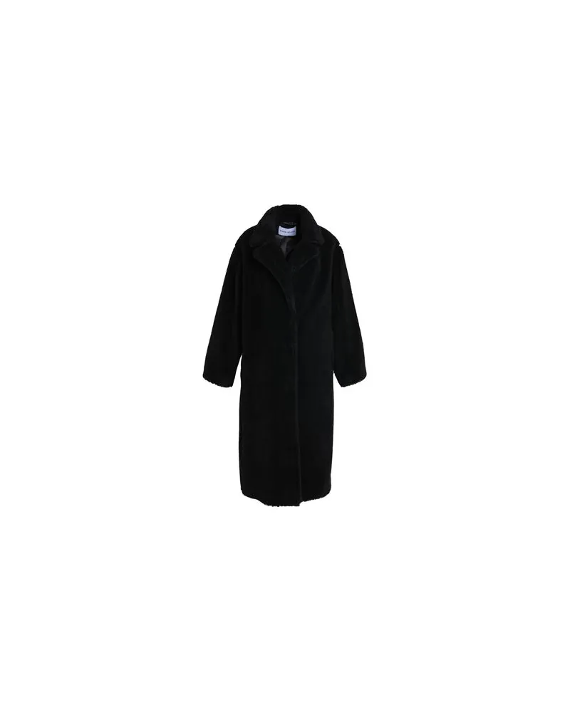 STAND JACKEN & MÄNTEL - Shearling- & Kunstfellauf YOOX.COM Schwarz