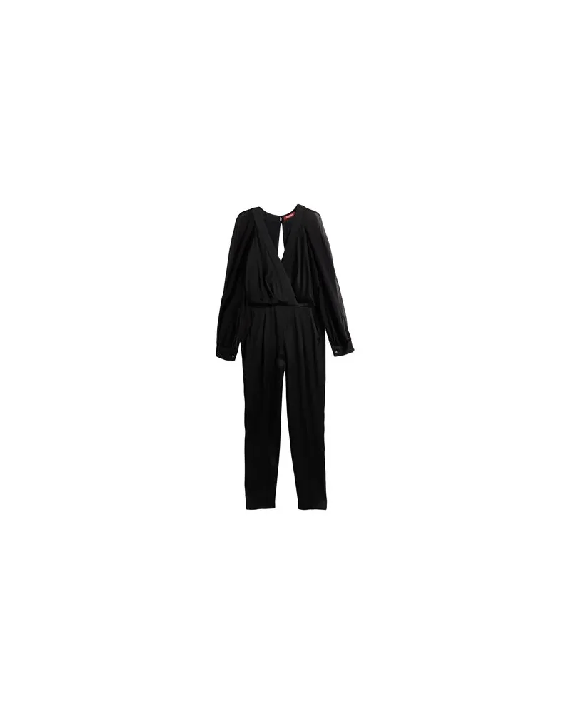 Max Mara OVERALLS - Jumpsuitsauf YOOX.COM Schwarz