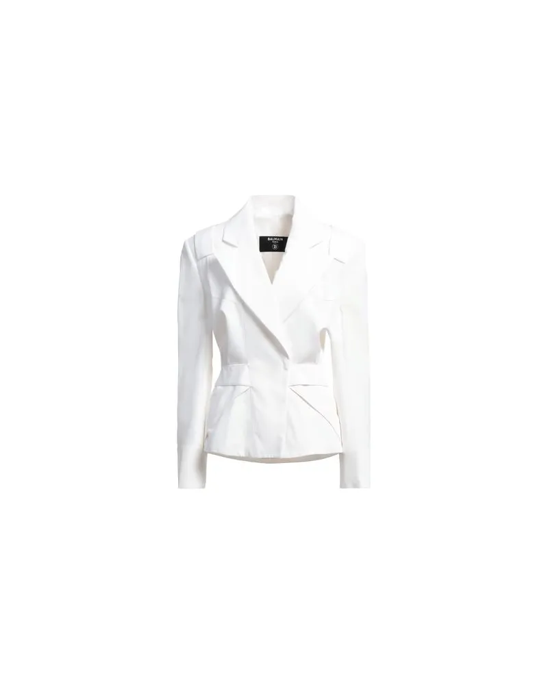 Balmain ANZÜGE und CO-ORDS - Blazersauf YOOX.COM Weiß