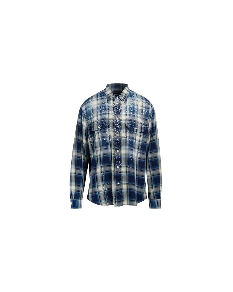 Dsquared2 TOPS - Hemdenauf YOOX.COM Blau
